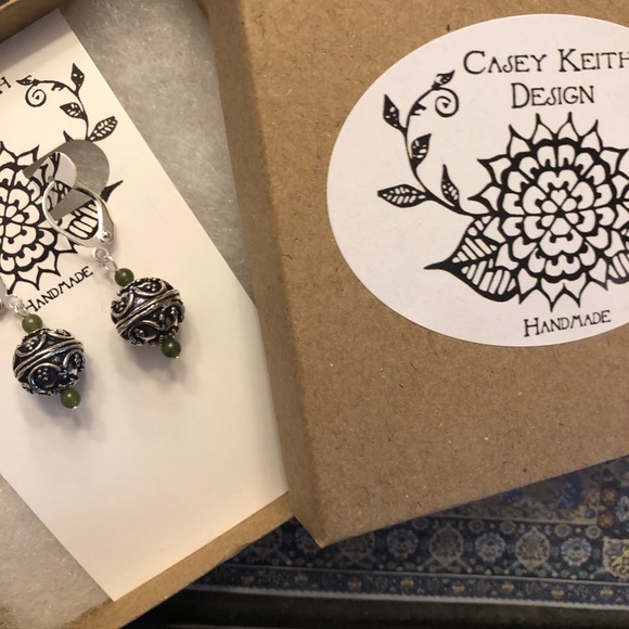 Masala Jade Earrings - Picture 5 of 8